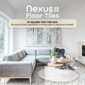 Achim Nexus peel and stick installation demo for fast, mess-free flooring.