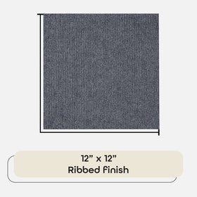 ACHIM Nexus 12x12 carpet tiles arranged in a dining layout for a contemporary look.