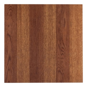 ACHIM Tivoli wood-look tile 12x12 inches with a realistic oak finish for quick updates.