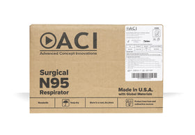 ACI N95 being worn in an everyday scenario for comfort.