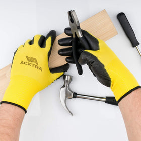 ACKTRA WG002 palm PU coating provides reliable grip for tools