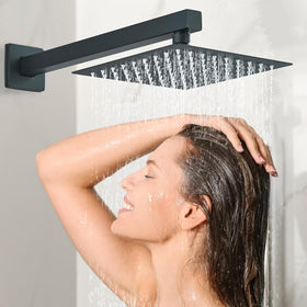 Ackwave 8-inch rain shower head detail for full-body coverage
