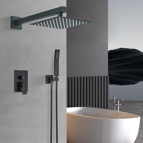 Ackwave handheld brass spray for versatile bathing comfort