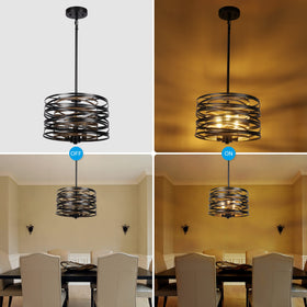 ACNKTZ fixture adaptable to flat, sloped, vaulted ceilings