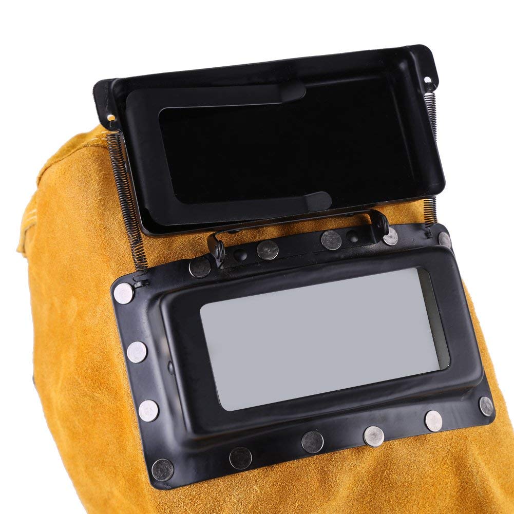 Acogedor breathable welding hood promotes airflow and comfortable use.