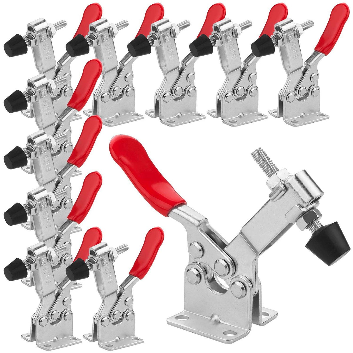 AConnet toggle clamp 12-pack in 201-B style for sturdy workholding.