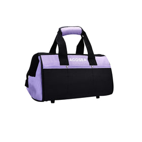ACOSEA Purple Tool Bag front view with wide mouth for quick access