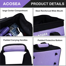 ACOSEA Purple Tool Bag open mouth enables fast tool retrieval