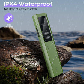 Acoszero EDC Flashlight high-lumen main and side lights for visibility.