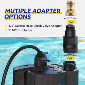 Acquaer bottom suction with debris filter capturing sediment