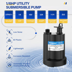 Acquaer 1760 GPH performance in real-world draining scenarios.