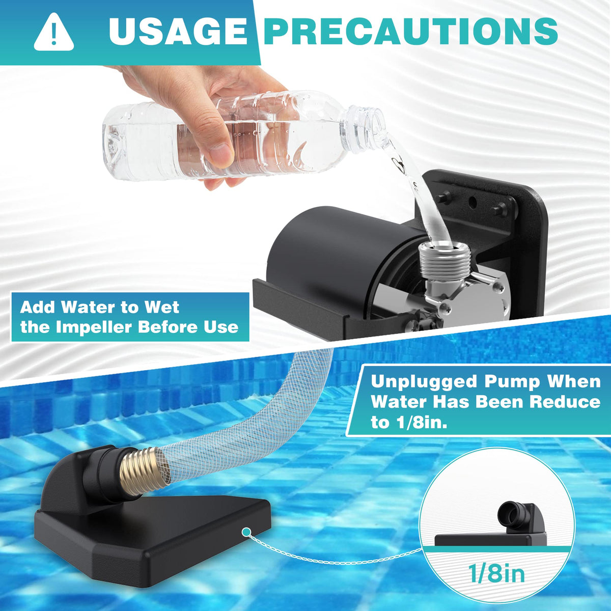 Acquaer durable metal volute for reliable performance