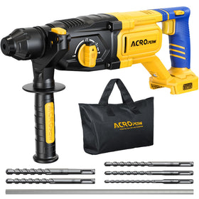 ACROPOW SDS-Plus cordless rotary hammer drill bare tool ready for quick projects