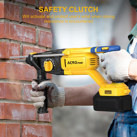 ACROPOW vibration control reduces fatigue on long jobs