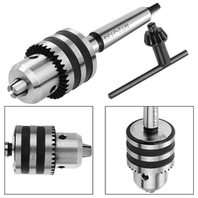 Acrux7 heavy duty drill chuck emphasizing durable construction.