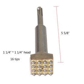 Virgin materials used to construct the ACTINTOOL bushing bit.