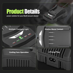 ActZone charger LED indicator shows charging progress at a glance.