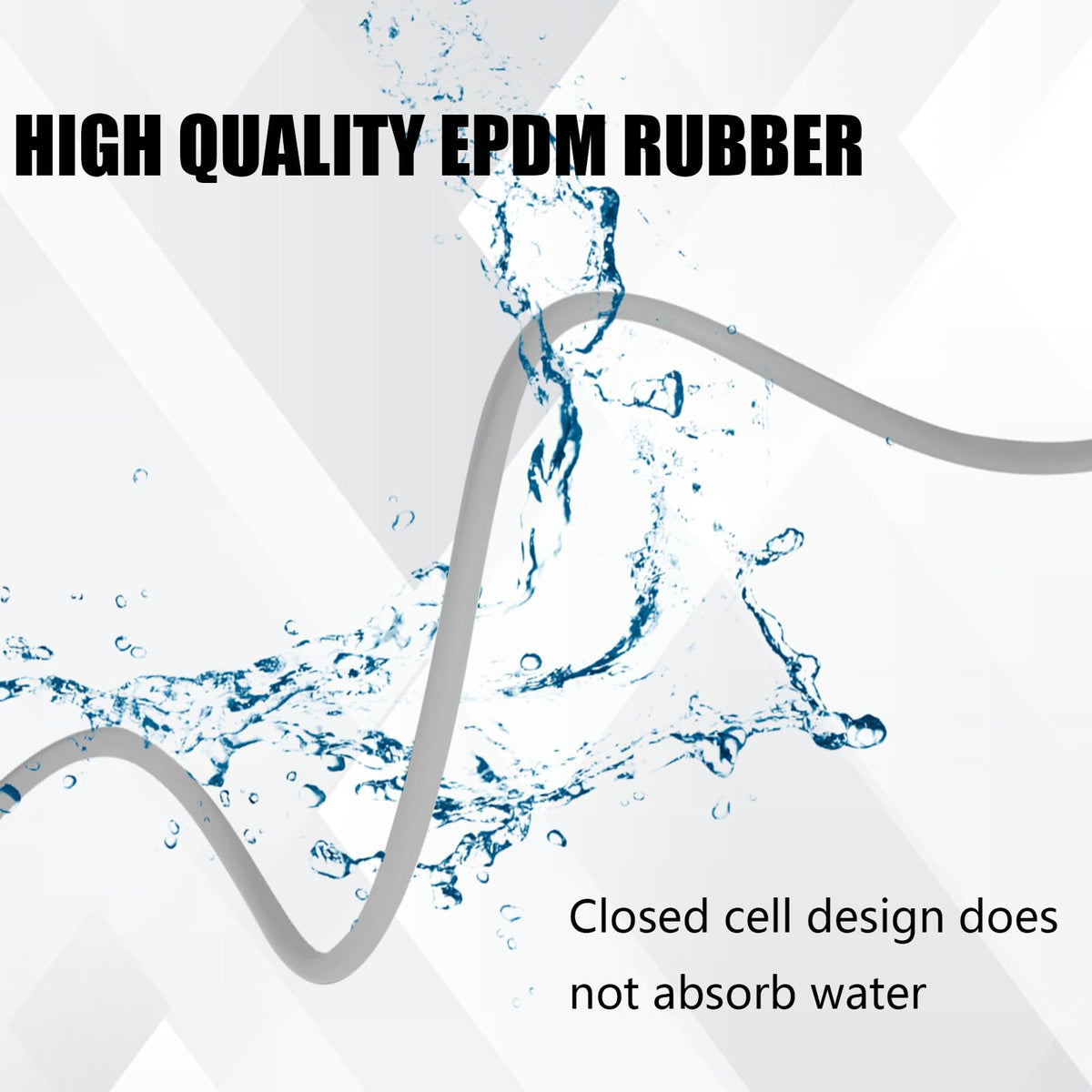 Acuteye EPDM foam backer rod provides dense, flexible sealing