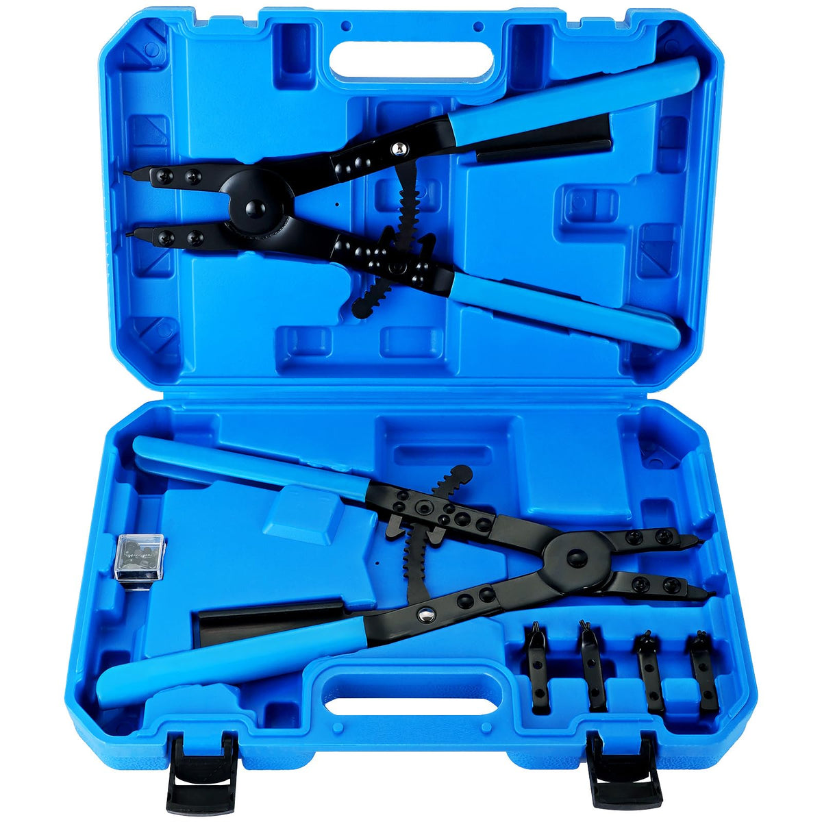 Acymner 16'' snap ring pliers set for automotive maintenance and assembly versatility.