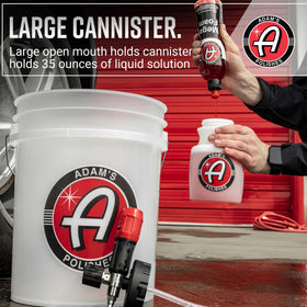 Adam's Polishes Premium Foam Cannon is easy to use for home car washing