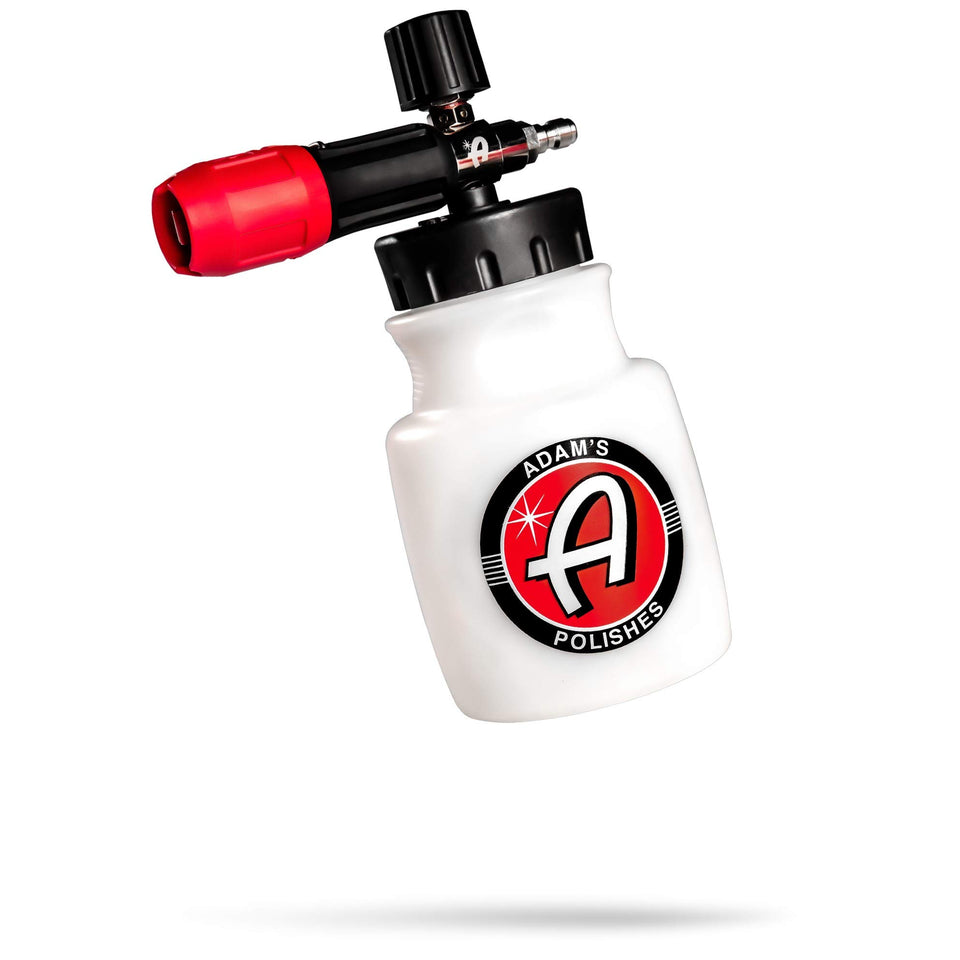 Adam's Polishes Premium Foam Cannon foam lance delivers thick suds for thorough car washing