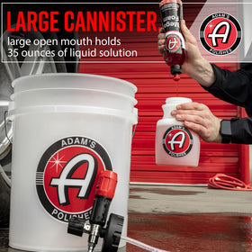 Adam's Polishes Premium Foam Cannon handle grip for comfortable use