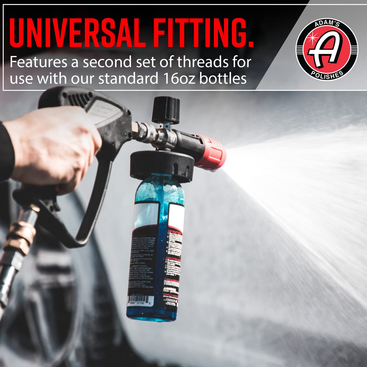 Adam's Polishes Premium Foam Cannon professional detailing finish for high-end results