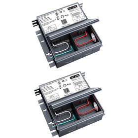 Adapter-Universe 24V dimmable LED driver front view for two-pack setup and steady dimming