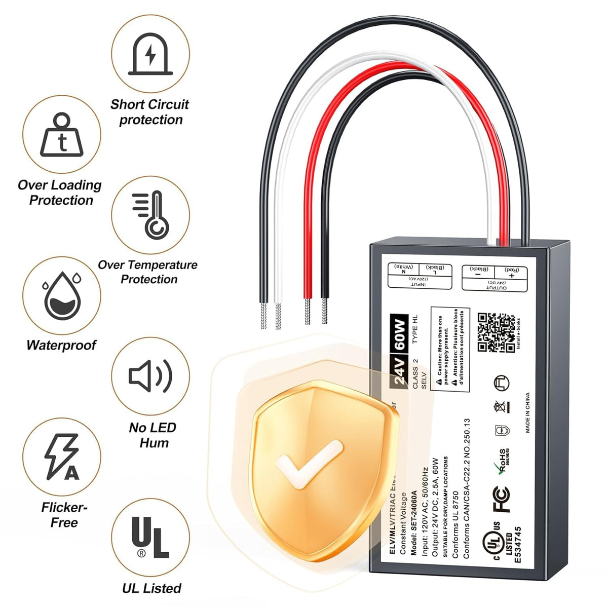 Adapter-Universe compatibility image shows Triac ELV/MLV with Lutron and Leviton switches.