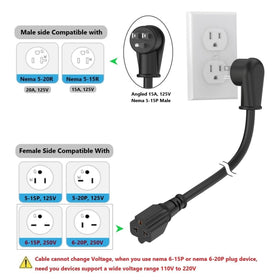 ADCAUDX 4-in-1 female end expands receptacle options.