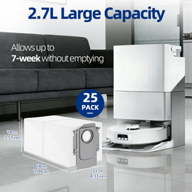 ADDFRESH leak-proof bag promotes mess-free cleaning with secure containment.