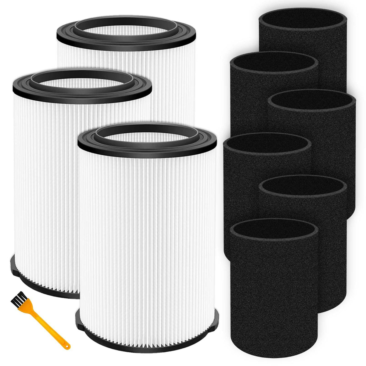 ADDFRESH VF4000 filter compatibility list for Ridgid and Husky vacuums