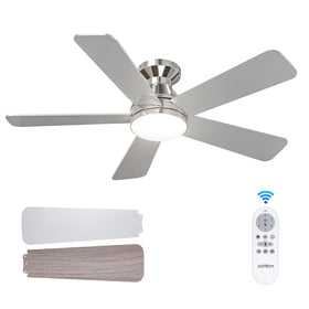 addlon ceiling fan with light front view showing balanced airflow and ambient lighting