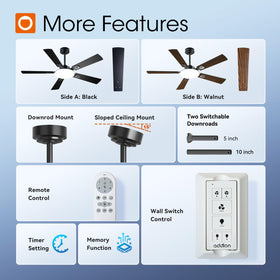 Addlon dimmable light with three color temperatures for mood control.