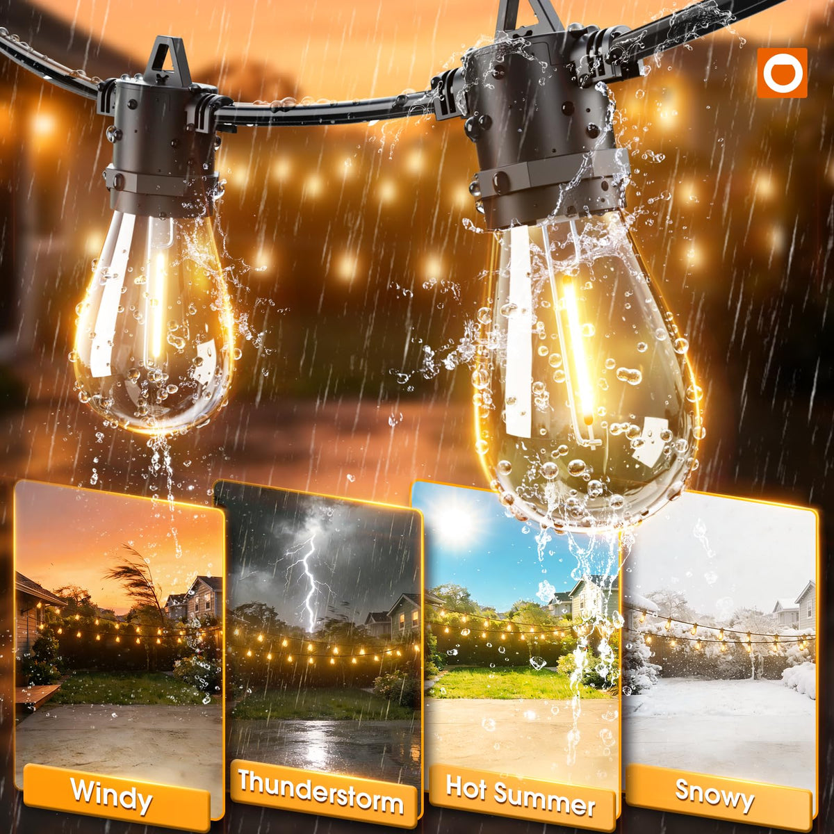 Addlon dimmable outdoor lights enable flexible mood lighting