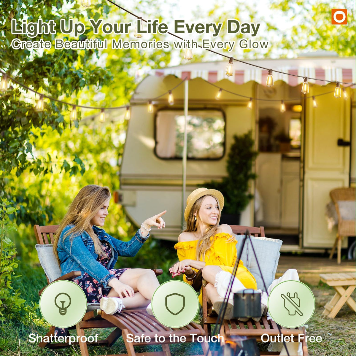 Addlon easy installation of versatile outdoor lighting setups