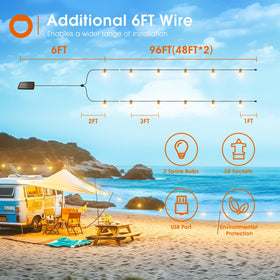 Addlon energy-saving design helps you create inviting outdoor scenes without high power use.