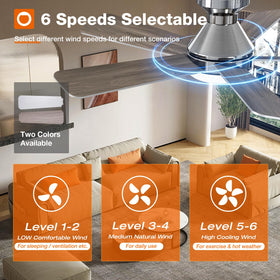 addlon flush-mount ceiling fan in a clean, low-profile setup
