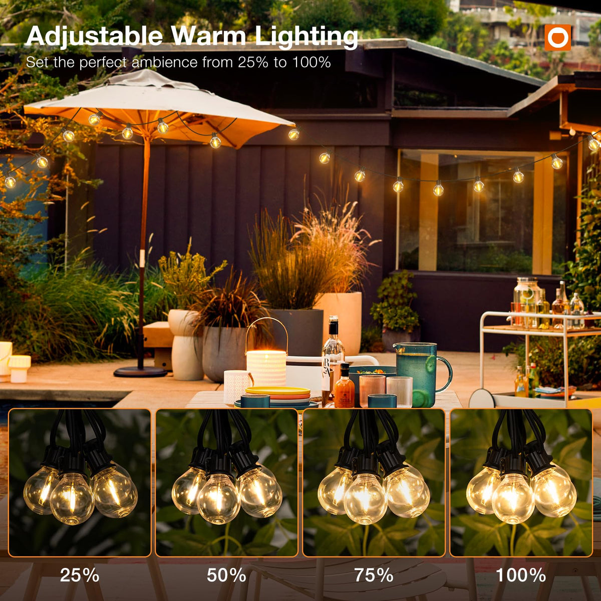 Addlon handheld remote control lets you adjust brightness outdoors.