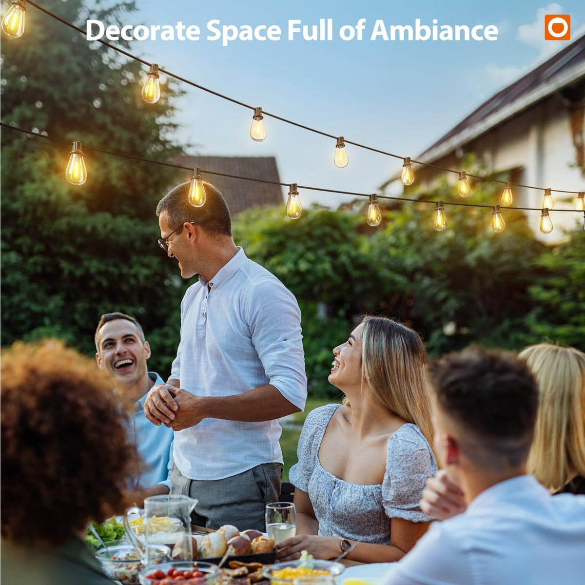 Addlon night sky ambience enhances curb appeal and outdoor mood