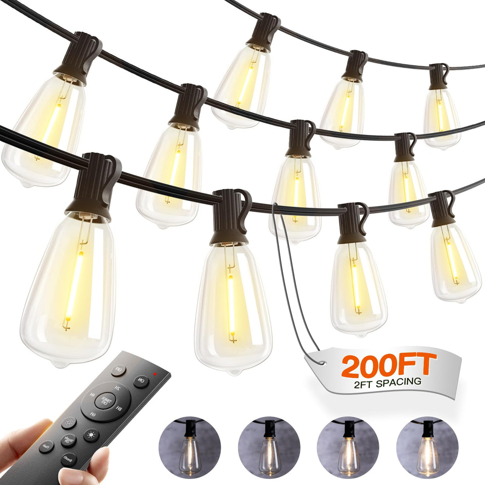 Addlon outdoor lights remote control enables easy brightness adjustments from anywhere