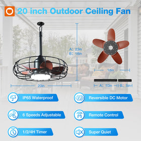 Plug-in design offering quick setup for indoor or outdoor use.