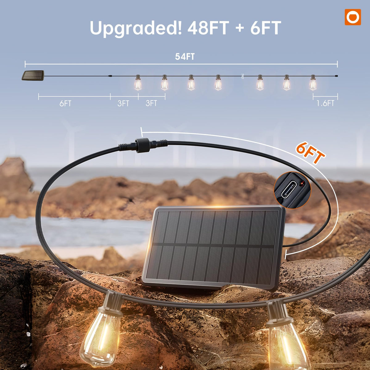 Addlon 16 shatterproof bulbs ensure reliable lighting during gatherings.