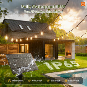 Addlon shatterproof Edison bulbs ensure durable ambience in outdoor spaces