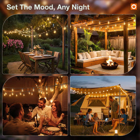 addlon weatherproof solar string lights built for outdoor use