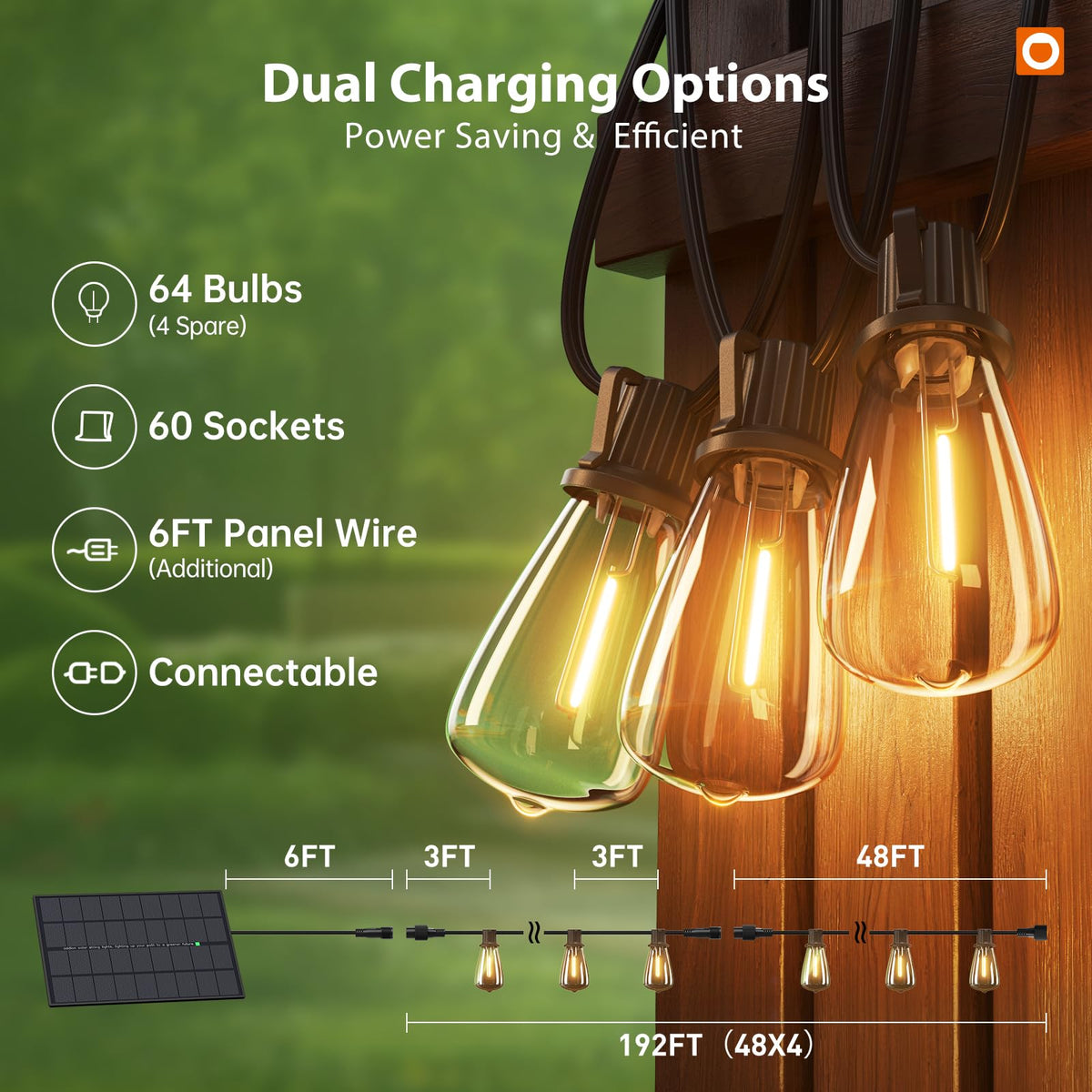 addlon solar string lights wedding decor create magical evening ambiance