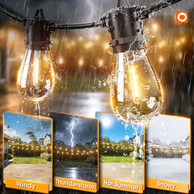 addlon USB charging option keeps lights powered during cloudy days