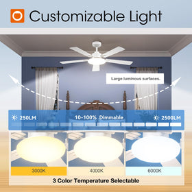 Addlon wall-switch ceiling fan remote adds convenient on/off control.