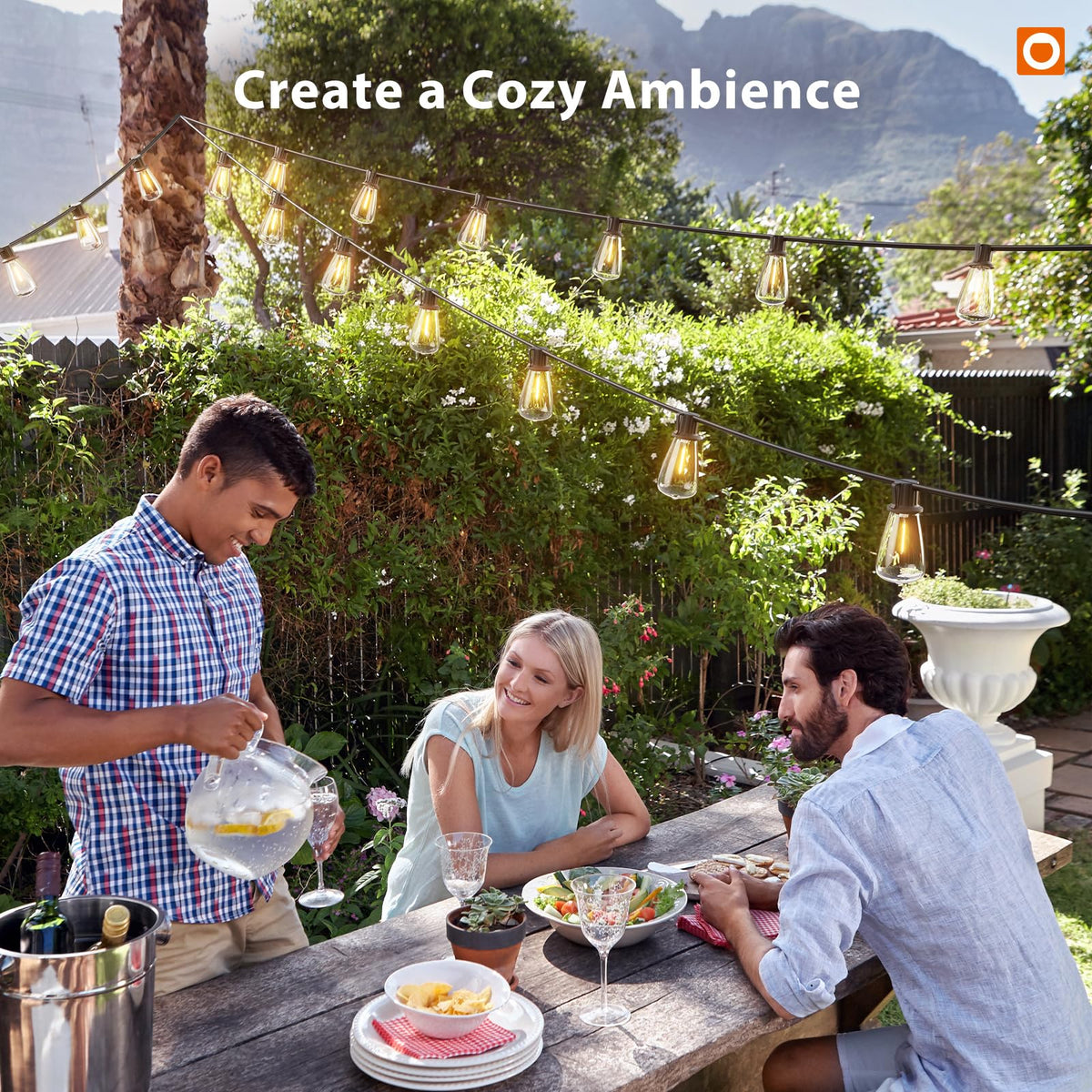 Addlon warm glow for family evenings without electricity costs.