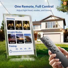 weather-resistant patio lights ready for all seasons and outdoor use